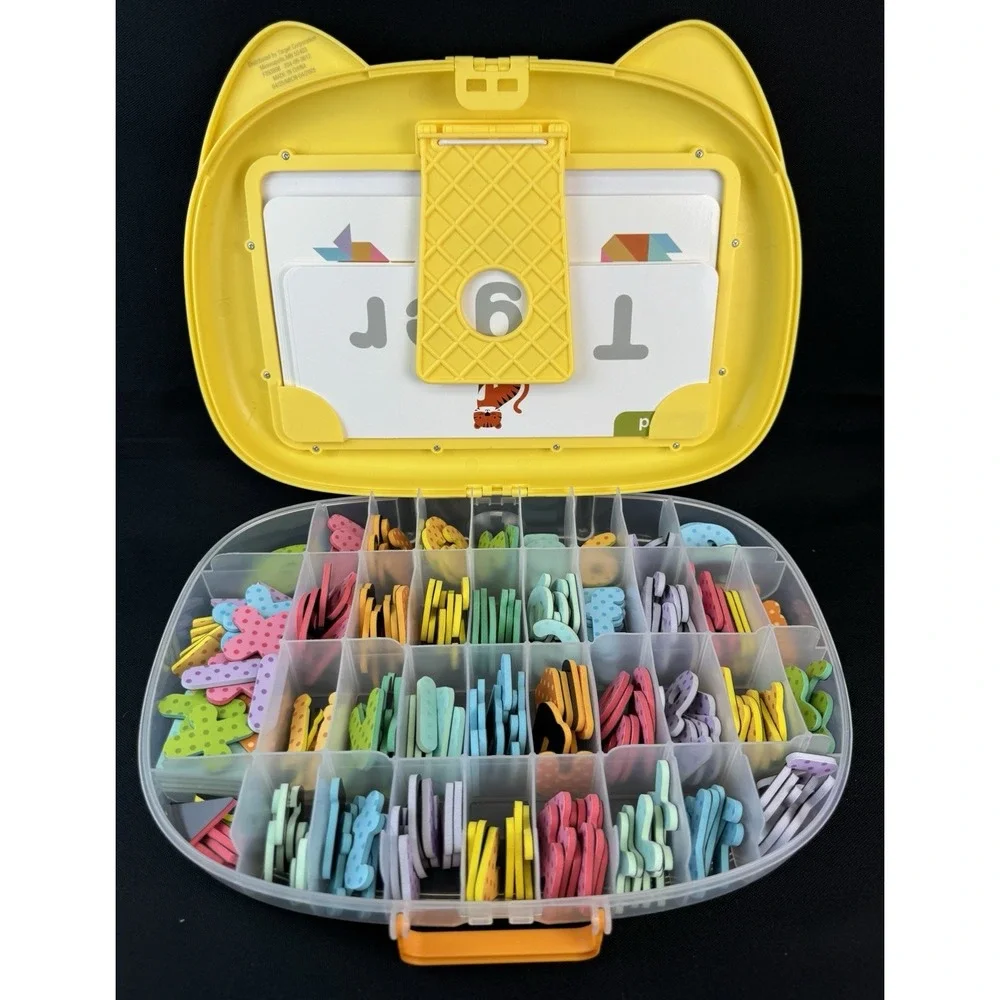 Gigglescope Cat Magnetic Alphabet Set Numbers Shapes & Letters